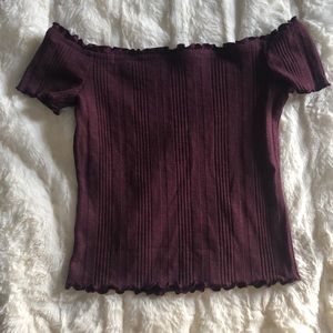 Off the shoulder top